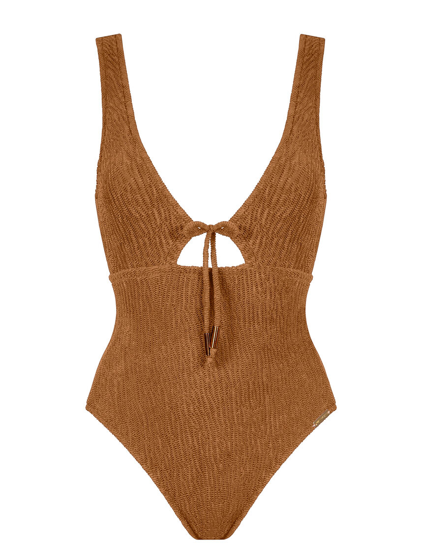 watercult  bikini top - 209 - brown sugar